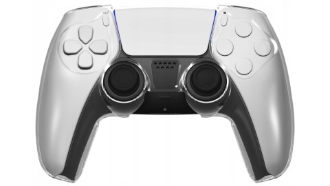 Przeźroczyste Etui Silikonowe na Pad PS5 DualSense FlashFire P801 Obudowa