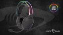 Słuchawki Gamingowe White Shark OX RGB 50mm Mikrofon GH-2140 2x Jack + USB