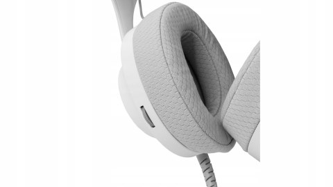 Słuchawki Gamingowe White Shark Parrot White/Grey USB 7.1 do PC/Konsoli