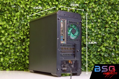 BSG Raptor V17 AMD Ryzen 5 NVIDIA GeForce RTX 4060 32GB DDR4 1000GB SSD Windows 11 Pro