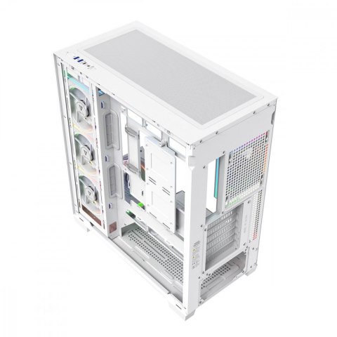 MODECOM Obudowa PC VOLCANO STELLAR PLUS ARGB MIDI 5F Biała