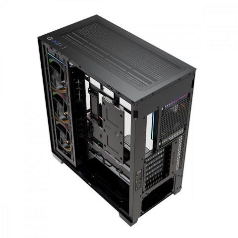 MODECOM Obudowa PC VOLCANO STELLAR PLUS ARGB MIDI 5F Czarna