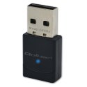 Qoltec Bezprzewodowy mini Adapter Wi-Fi 6 | Standard AX | Bluetooth 5.4 | USB | 900Mbps