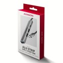 AXAGON HUE-STC HUB 4-portowy 1x USB-A 5Gbps, 2x USB2.0 + 1x USB-C 2.0, 12cm kabel USB-C