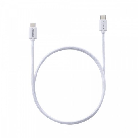 Adata Kabel USB-C do USB-C 2.0/100W 100cm biały