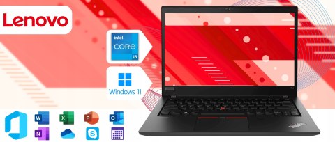 Lenovo Thinkpad T14 Intel Core i5 16GB DDR4 1000GB SSD Windows 11 14"