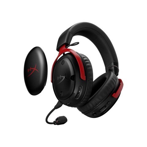 HyperX Słuchawki HyperX Cloud III S bezprzewodowe czarny-czerwony Gaming A59Z0AA