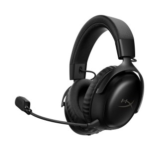 HyperX Słuchawki HyperX Cloud III bezprzewodowe czarne gaming A59YZAA