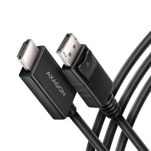 AXAGON RVD-HI20C2 Adapter aktywny DisplayPort -> HDMI 1.4, 4K/60Hz, kabel 1,8m