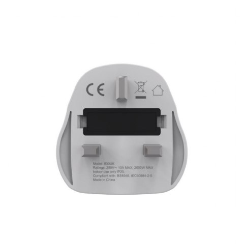 Gembird Adapter sieciowy UK świat 10A