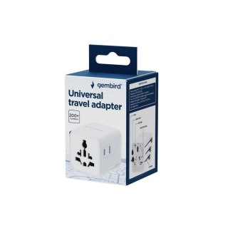 Gembird Adapter sieciowy Uniwersalny kostka
