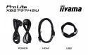 IIYAMA Monitor ProLite 27 cali XB2797HSU-B1 IPS,FHD,HDMI,DP,120Hz,2xUSBv3.2, 2xUSB-C, 350 CD, 2x2W, HAS 150/PIVOT