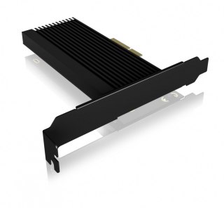 IcyBox Karta PCI na M.2 SSD NVMe IB-PCI208-HS z radiatorem