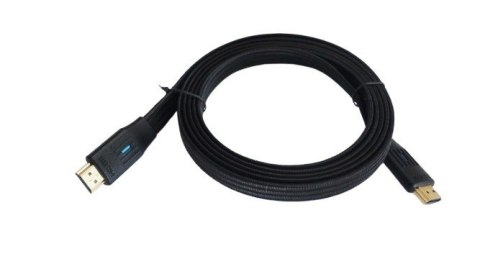TB Kabel HDMI v 2.1 płaski 2m czarny