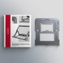 AXAGON STND-LAG Podstawa do laptopów aluminiowa 10-17,3 cala 8 regulowanych pozycji, Szara