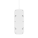 Belkin Listwa zasilająca SurgePlus 6xschuko 1xUSB-A 1xUSB-C 650J 2m