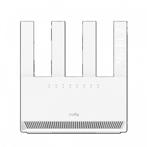 Cudy Router WR3600 BE3600 Gigabit Dual Band Wi-Fi 7 Router 4 x 10/100/1000Mbps Ports, 4 x 5dBi fixed antennas, WiFi route