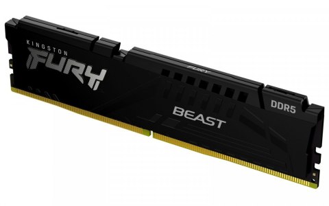 Kingston Pamięć DDR5 Fury Beast 32GB(1*32GB)/6000 CL36 czarna