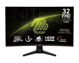 MSI Monitor 31.5 cala MAG 32C6X LED/FHD/Curved/250Hz/czarny