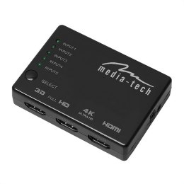 Media-Tech Przełącznik HDMI SWITCH 4K MT5207