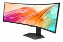 Samsung Monitor 49 cali ViewFinity S95UF VA 5120x1440 DQHD 32:9 2xHDMI 1xDP 1xUSB-C 1xUSB-B 3xUSB-A 5ms 120Hz zakrzywiony głośniki 3YOn-