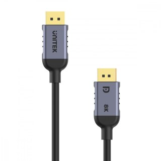 Unitek Kabel DisplayPort 1.4, 8K@60Hz 4K@240Hz, HDR, 3M; C1628GY01-3M