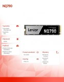 Lexar Dysk SSD NQ790 512MB NVMe 4x4 2280 6400/2900MB/s