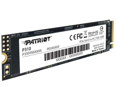 Patriot Dysk SSD 1.92TB P310 PCIe M.2 Gen3 x4 NVMe 2100/1800MB/s