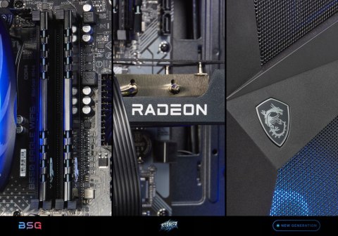 BSG Striker V19 AMD Ryzen 5 AMD Radeon RX 9060 XT 16GB DDR4 512GB SSD (M.2) Windows 11