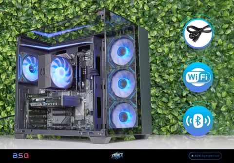 BSG Striker V21 AMD Ryzen 5 NVIDIA GeForce RTX 5060 16GB DDR4 512GB SSD (M.2) Windows 11