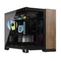 Corsair Obudowa 2500X mATX Mid Tower Czarny/Orzech drewno
