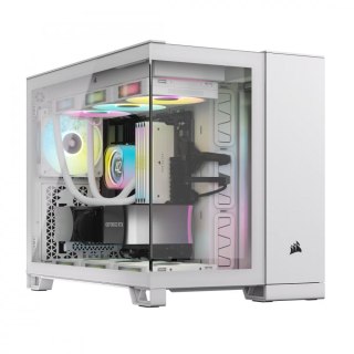 Corsair Obudowa 2500X mATX iCUE Mid-Tower Biała RGB
