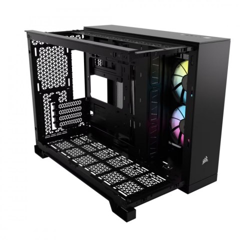 Corsair Obudowa 2500X mATX iCUE Mid-Tower Black RGB