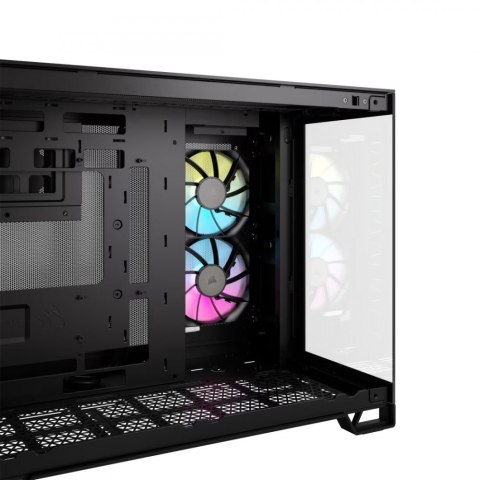 Corsair Obudowa 2500X mATX iCUE Mid-Tower Black RGB