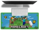 Kids Euroswan Mata podkładka pod myszkę 80x35cm Minecraft