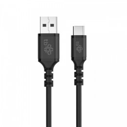 TB Kabel USB-USB C 50 cm silikonowy czarny