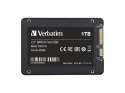 Verbatim Dysk SSD wewnętrzny 1TB SATA III Czarny