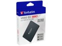 Verbatim Dysk SSD wewnętrzny 1TB SATA III Czarny