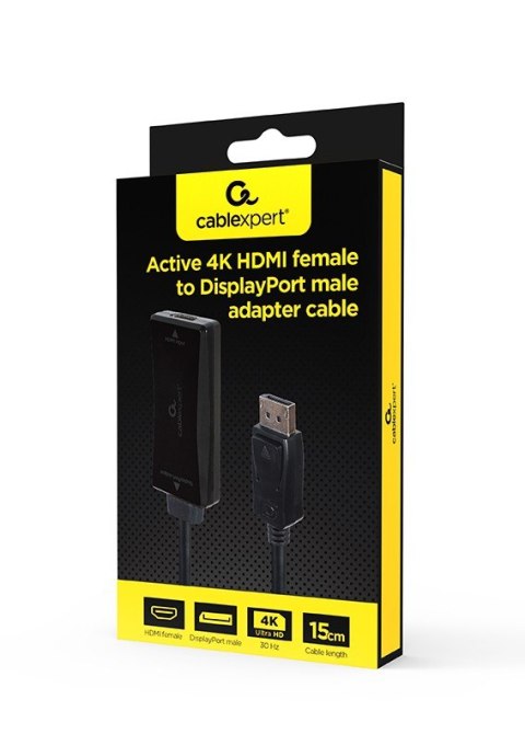 Gembird Konwerter HDMI do DP 4K M 30Hz