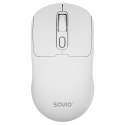 Savio Mysz bezprzewodowa MB-05 2.4 GHz Biała
