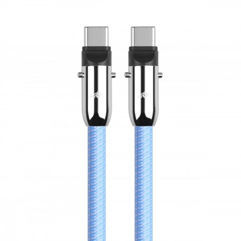 TB Kabel 2w1 USB C smycz 1m błękitny