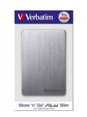 Verbatim Dysk zewnętrzny 1TB USB-C ALU Slim 53662
