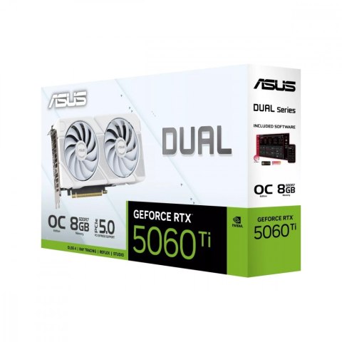 Asus Karta graficzna GeForce RTX 5060 Ti DUAL 8GB GDDR7 128BIT HDMI/3DP