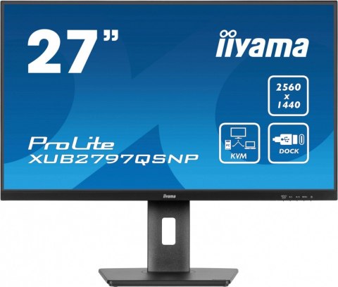 IIYAMA Monitor 27 cali XUB2797QSNP-B1 + Norton Small Business card 250G PL