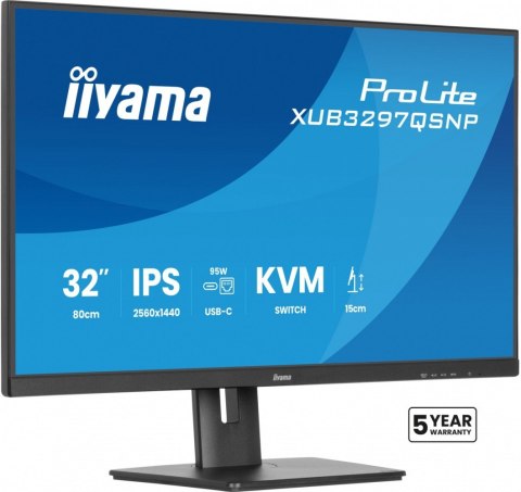 IIYAMA Monitor 32 cali XUB3297QSNP-B1 + Norton Small Business card 250G PL