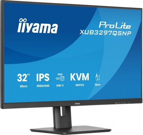 IIYAMA Monitor 32 cali XUB3297QSNP-B1 + Norton Small Business card 250G PL