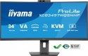 IIYAMA Monitor 34 cale XCB3497WQSNPH-B1 + Norton Small Business card 250G PL