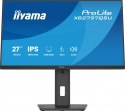 IIYAMA Monitor ProLite 27 cali XB2797QSU-B1 IPS,QHD,2xHDMI,DP,350cd,75Hz,1000:1, USB HUB,x4 ((2x Type-A v.3.2 Gen 1 (5Gbps, 4.5W) 