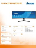 IIYAMA Monitor ProLite 44.5 cala XCB4594DQSU-B1 ,VA,DQHD,2xDP,2xHDMI,1500R,32:9, 450 cd/m2, 3000:1, USB HUB x4 (2x Type-A, 2x Typ