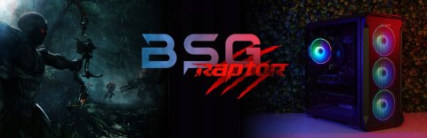 BSG Raptor V31 AMD Ryzen 7 NVIDIA GeForce RTX 4060 32GB DDR4 1000GB SSD Windows 11 Home